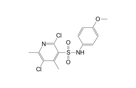 2,5-Dichloro-4,6-dimethyl-pyridine-3-sulfonic acid (4-methoxy-phenyl)-amide