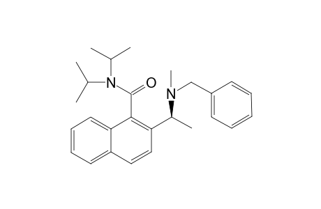 (Ra*,1'S*)-N,N-Diisopropyl-2-{1-[benzyl(methyl)amino]ethy}-1-naphthamide