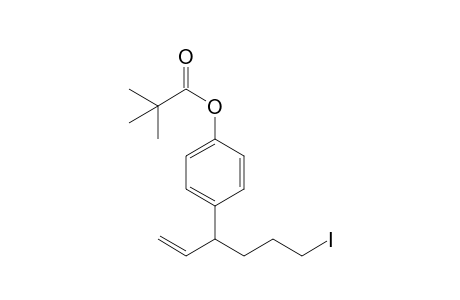 3-(4-Pivaloxyphenyl)-6-iodo-1-hexene