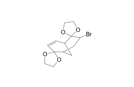 7-.beta.-Bromobicyclo[3.3.1]non-3-ene-2,6-dione - diethylene acetal