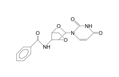 1-(2,5-Anhydro-3-benzamido-3-deoxy-B-D-arabinofuranosyl)-uracil