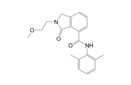 1H-isoindole-4-carboxamide, N-(2,6-dimethylphenyl)-2,3-dihydro-2-(2-methoxyethyl)-3-oxo-