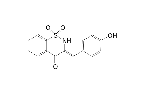 4H-1,2-benzothiazin-4-one, 2,3-dihydro-3-[(4-hydroxyphenyl)methylene]-, 1,1-dioxide, (3Z)-
