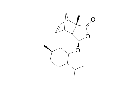 5(R)-[2(S)-Isoprpopyl-5(R)-methyl-(R)-cyclohexyloxy]-2(S)methyl-4-oxa-endo-tricyclo[5.2.1.0(2,6)]dec-8-en-3-one