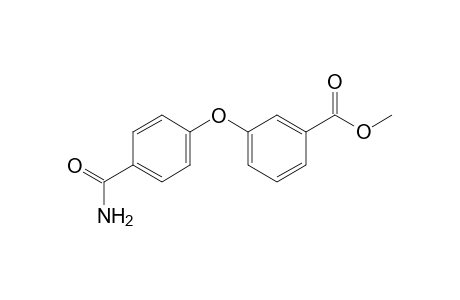 Methyl 3-(4-carbamoylphenoxy)benzoate