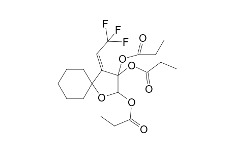 Triethyl 7-oxa-10-(2,2,2-trifluoroethylene)spiro[5.4]undecane-8,9,9-tricarboxylate