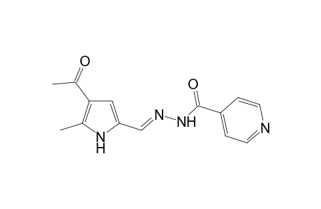 3-Acetyl-5-formyl-2-methylpyrrole-5-(pyridinylcarbonyl)hydrazone