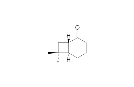 (1R,6S)-8,8-dimethylbicyclo[4.2.0]octan-5-one