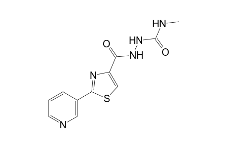 4-methyl-1-{[2-(3-pyridyl)-4-thiazolyl]carbonyl}semicarbazide
