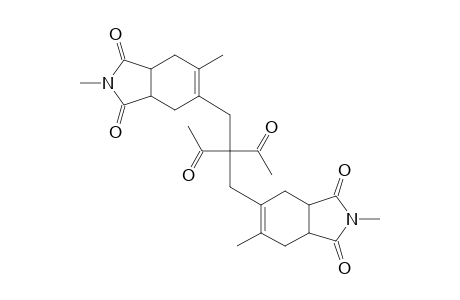 3,3-Bis-(2,6-Dimethyl-1,3-dioxo-2,3,3a,4,7,7a-hexahydro-1H-isoindol-5-ylmethyl)pentane-2,4-dione