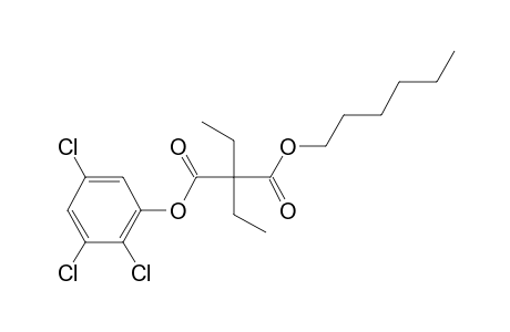 Diethylmalonic acid, hexyl 2,3,5-trichlorophenyl ester