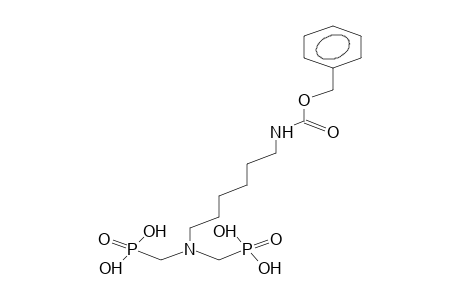 N-BENZYLOXYCARBONYL-N',N'-BIS(PHOSPHONOMETHYL)-1,6-HEXAMETHYLENEDIAMINE