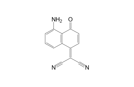 2-(5-amino-4-keto-1-naphthylidene)malononitrile