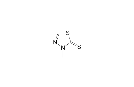 1,3,4-Thiadiazole-2(3H)-thione, 3-methyl-