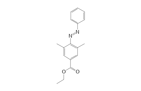4-ETHOXYCARBONYL-2,6-DIMETHYLAZOBENZENE