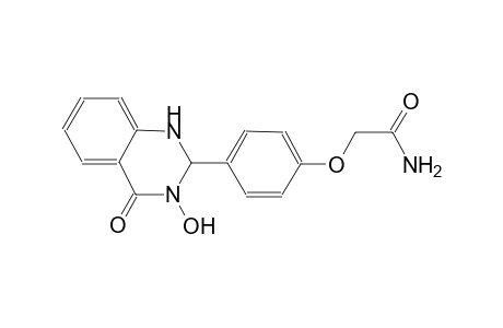 2-[4-(3-hydroxy-4-oxo-1,2,3,4-tetrahydro-2-quinazolinyl)phenoxy]acetamide