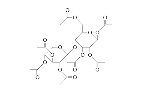 4-O-(B-Xylopyranosyl)-B-allopyranose heptaacetate