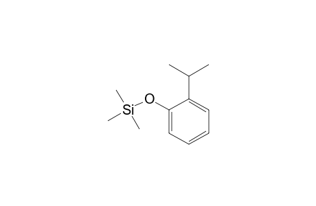Phenol <2-isopropyl->, mono-TMS