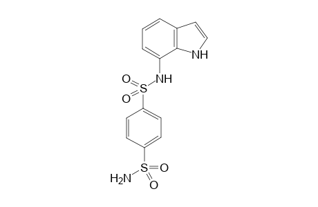 N-(1H-Indol-7-yl)-4-sulfamoylbenzenesulfonamaide