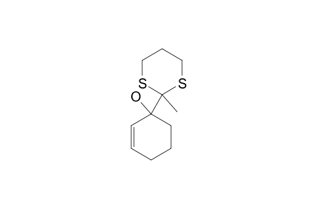 1-[2-(2-METHYL-1,3-DITHIANYL)]-2-CYCLOHEXEN-1-OL
