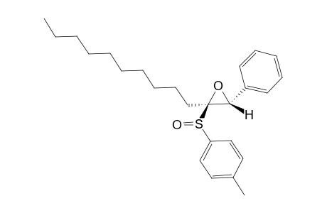 (E)-1,2-Epoxy-1-phenyl-2-(p-tolylsulfinyl)dodecane
