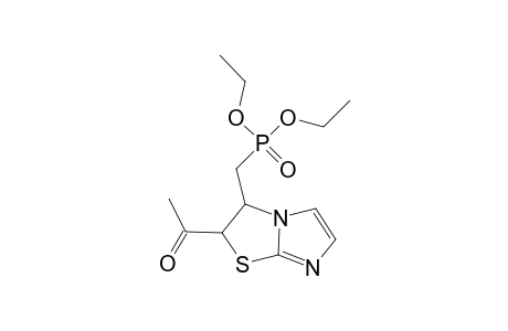 Diethyl [(2-acetyl-2,3-dihydroimidazo[2,1-b]thiazol-3-yl)methyl]phosponate