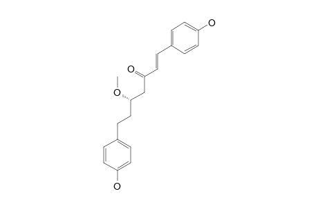 (3S)-METHOXY-1,7-BIS-(4-HYDROXYPHENYL)-6E-HEPTEN-5-ONE
