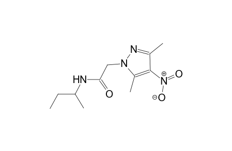 N-(sec-butyl)-2-(3,5-dimethyl-4-nitro-1H-pyrazol-1-yl)acetamide