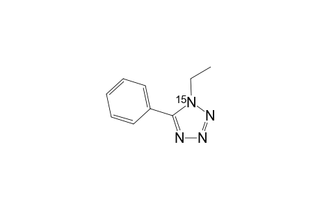 1-[N(15)]-1-Ethyl-5-phenyl-1H-1,2,3,4-tetrazole