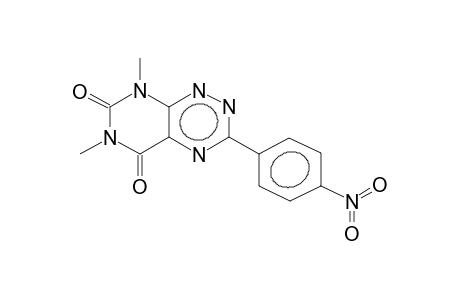 5,6,7,8-TETRAHYDRO-3-(PARA-NITROPHENYL)-6,8-DIMETHYLPYRIMIDO[5,4-E][1,2,4]-TRIAZIN-5,7-DIONE