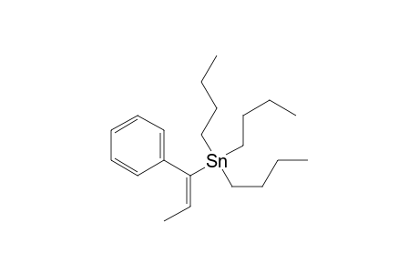 Stannane, tributyl(1-phenyl-1-propenyl)-, (E)-