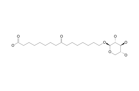 9-OXO-16-BETA-[(D-XYLOPYRANOSYL)-OXY]-HEXADECANOIC-ACID
