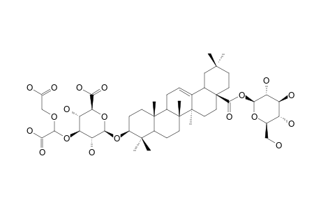 3-O-BETA-[(3-DIGLYCOLIC-ACID)-GLUCURONOPYRANOSYL]-28-O-GLUCOPYRANOSYL-OLEANOLIC-ACID