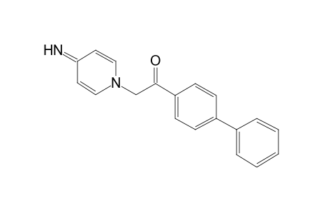 1-[1,1'-Biphenyl]-4-yl-2-(4-imino-1(4H)-pyridinyl)ethanone