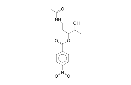 1-(Acetylamino)-1,2,5-trideoxy-3-O-(4-nitrobenzoyl)pentitol