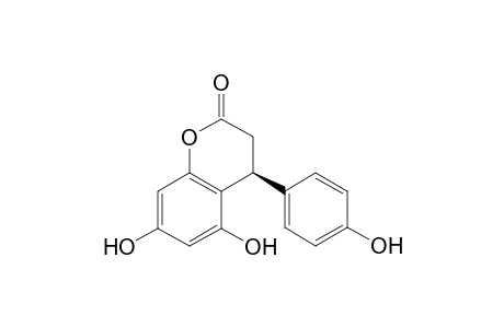 (4S)-5,7-dihydroxy-4-(4-hydroxyphenyl)chroman-2-one