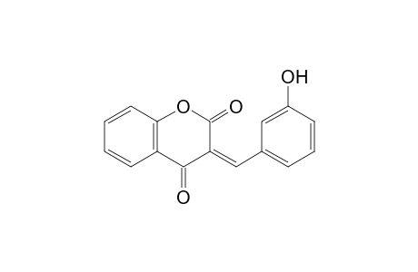 3-(3'-Hydroxyphenylmethylene)-2,4-diketochroman