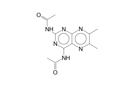 N-[2-(Acetylamino)-6,7-dimethyl-4-pteridinyl]acetamide