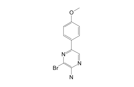 2-AMINO-3-BROMO-5-(4'-METHOXYPHENYL)-1,4-PYRAZINE