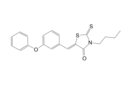 4-thiazolidinone, 3-butyl-5-[(3-phenoxyphenyl)methylene]-2-thioxo-, (5Z)-