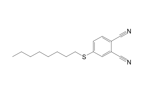 4-(octylthio)benzene-1,2-dicarbonitrile