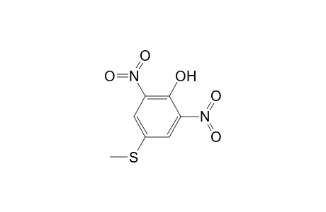 4-(methylthio)-2,6-dinitro-phenol