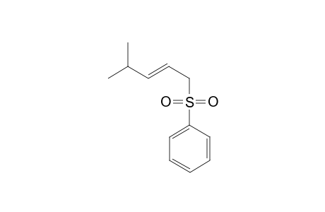 [(E)-4-methylpent-2-enyl]sulfonylbenzene
