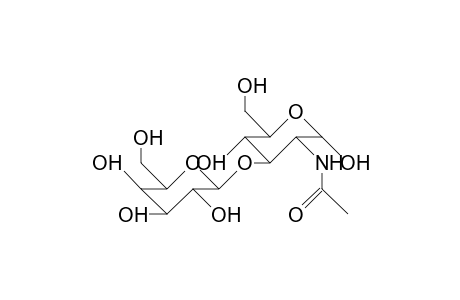 2-Acetamido-2-deoxy-3-O-(.beta.-D-galactopyranosyl).alpha.-D-glucopyranose