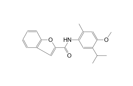2-benzofurancarboxamide, N-[4-methoxy-2-methyl-5-(1-methylethyl)phenyl]-