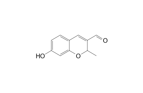 7-Hydroxy-2-methyl-2H-chromene-3-carbaldehyde