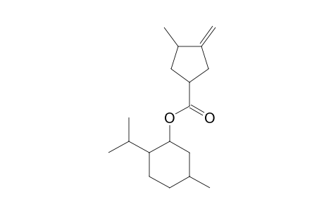 (2-isopropyl-5-methyl-cyclohexyl) 3-methyl-4-methylene-cyclopentanecarboxylate