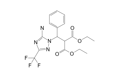 1H-1,2,4-Triazole-1-propanoic acid, 5-amino-.alpha.(1)-[(ethyloxidanyl)oxidanylidenemethyl]-.beta.(1)-phenyl-3-(trifluoromethyl)-, ethyl ester