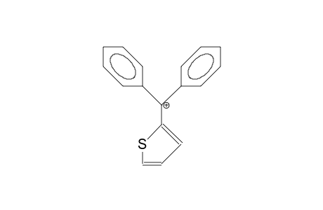 Diphenyl-(2-thienyl)-methyl cation