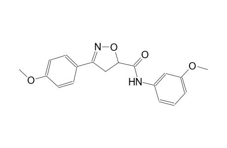 5-isoxazolecarboxamide, 4,5-dihydro-N-(3-methoxyphenyl)-3-(4-methoxyphenyl)-